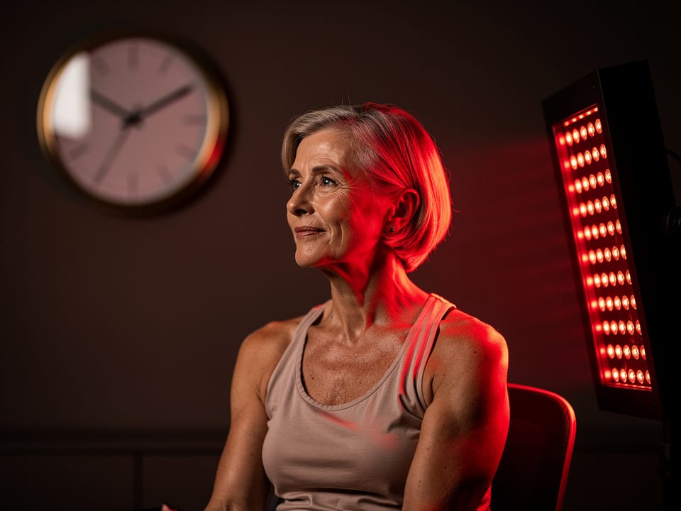 Red Light Therapy Timing Changes Everything After Midlife